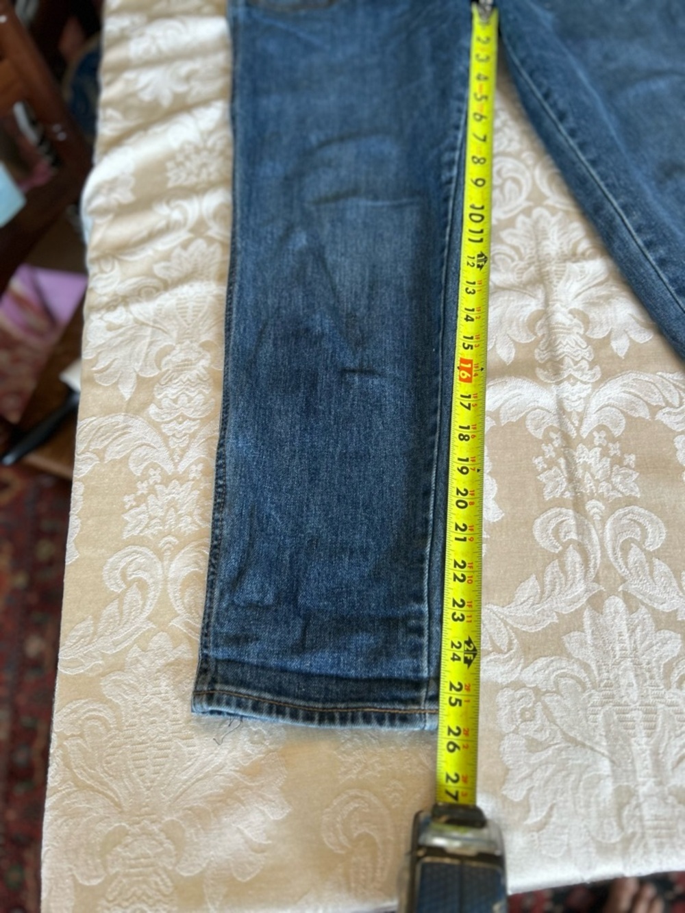 County Fair Old Navy Dark Blue Denim Women’s Overalls - Picture 3 of 9